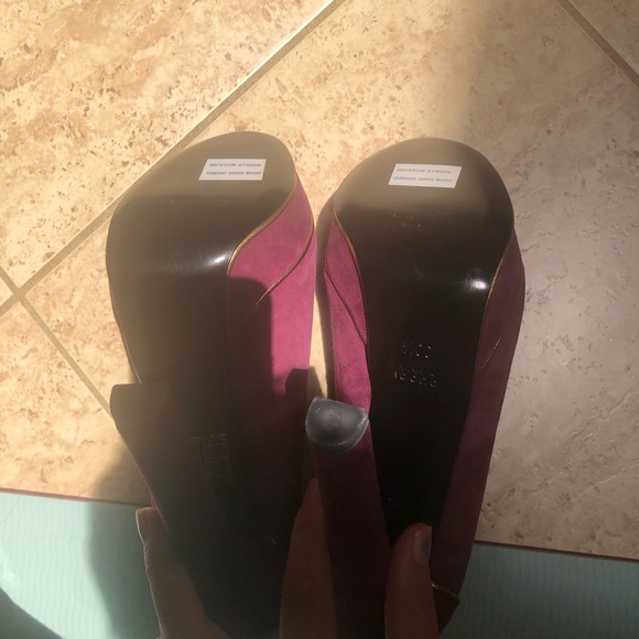 GUCCI HOUSTON PEEP TOE PUMP - Picture 5 of 8